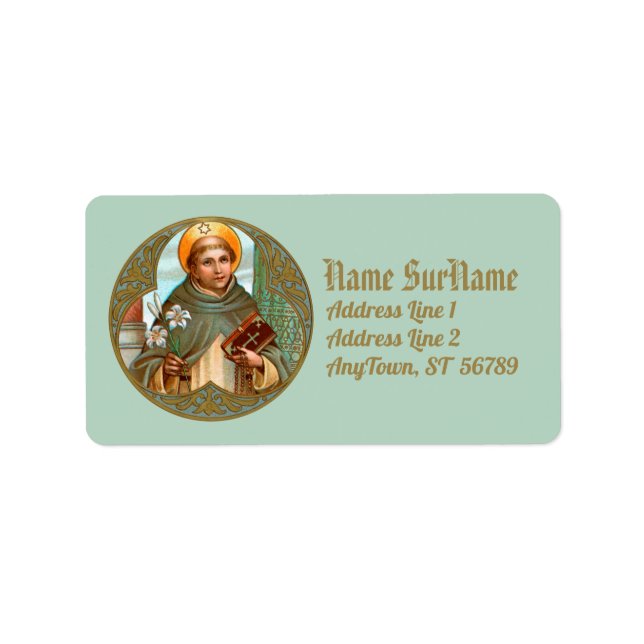 Etiqueta Rua: Dominic de Guzman (BK 07) (Frente)