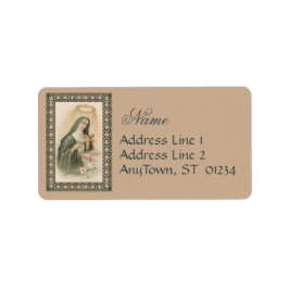 Etiqueta Rua. Rita de Cascia (M 015)