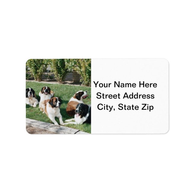 Etiqueta Ruas. Bernard no Yard (Frente)