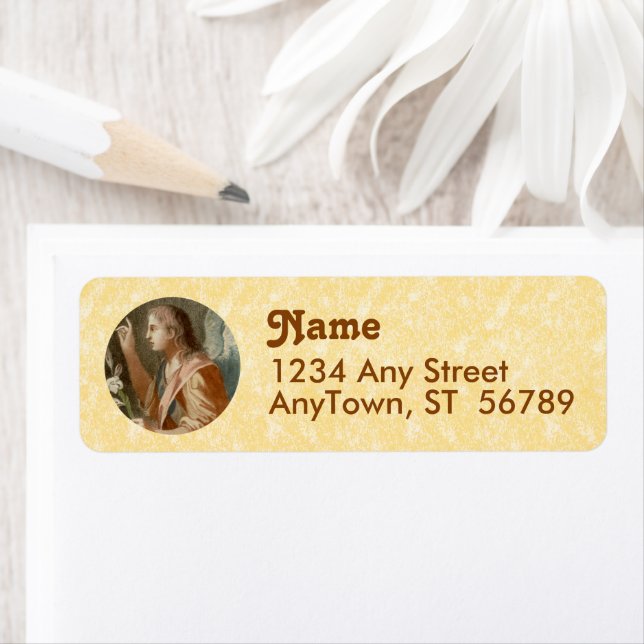 Etiqueta Ruas. Gabriel o Arcanjo (M 011) (Insitu)