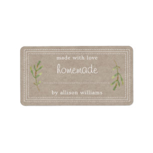 Etiqueta Russo Homemade Produtos Embriados Emperrado Pode P