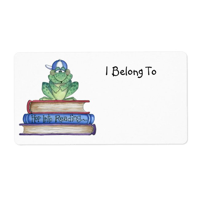 Etiqueta Salto na Leitura do Rótulo de Propriedade (Frente)