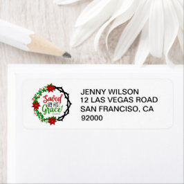 Etiqueta Salvo por Sua Graça