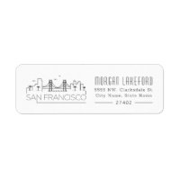 San Francisco Stylized Skyline |