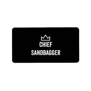 Etiqueta Sandbagger Golf Meme Bjj Chess Sandbag