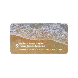 Etiqueta Sandy Beach Wedding