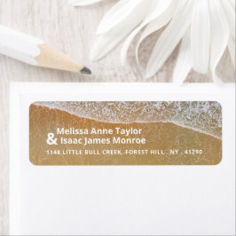Etiqueta Sandy Beach Wedding