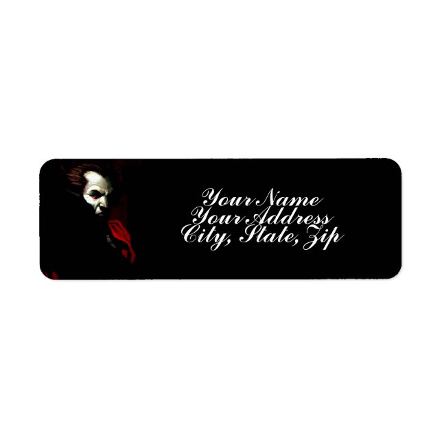 Etiqueta Sangue da Escuridão (Frente)