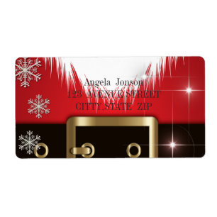 Etiqueta Santa Claus Suit