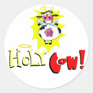 Etiqueta SANTAMENTE da VACA