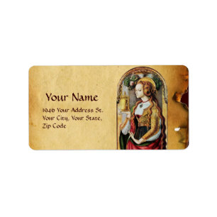 ETIQUETA SANTO MARY MAGDALENE