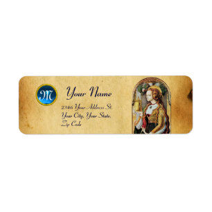 Etiqueta SANTO MARY MAGDALENE - Gemstone Monograma