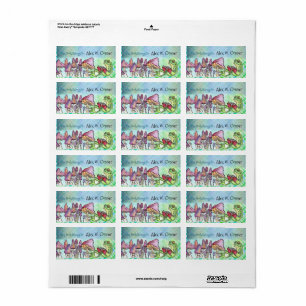 Etiqueta Sapo De Storybook Este Livro Pertence A: Custum