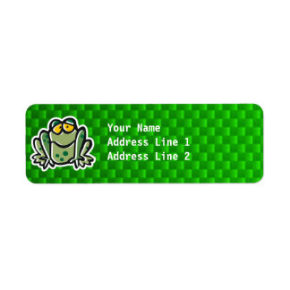 Etiqueta Sapo Gelado; Verde
