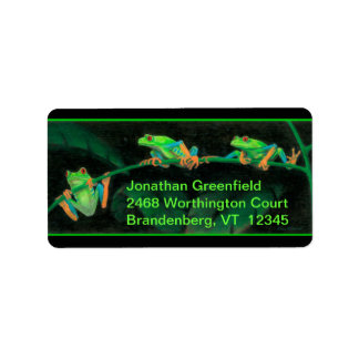 Etiqueta Sapos de árvores de olhos vermelhos