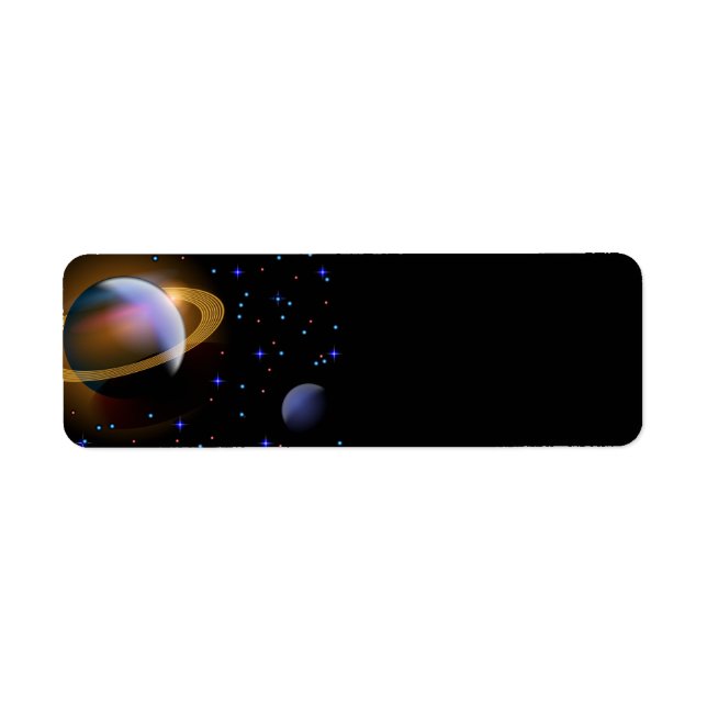 Etiqueta Saturno (Frente)