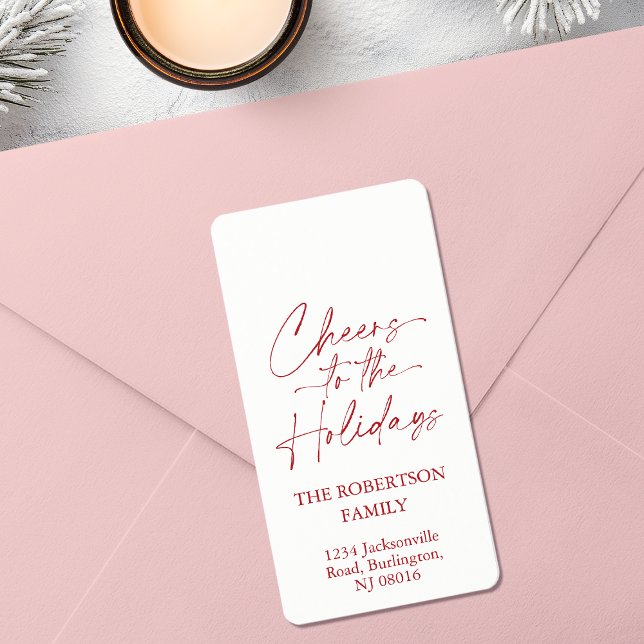 Etiqueta Saúde às Festas Festivas (Criador carregado)