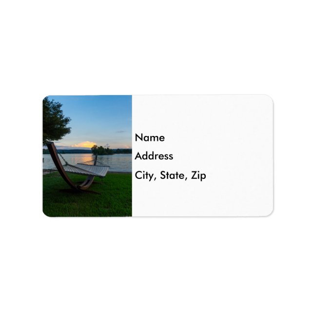 Etiqueta Scenic Hammock (Frente)