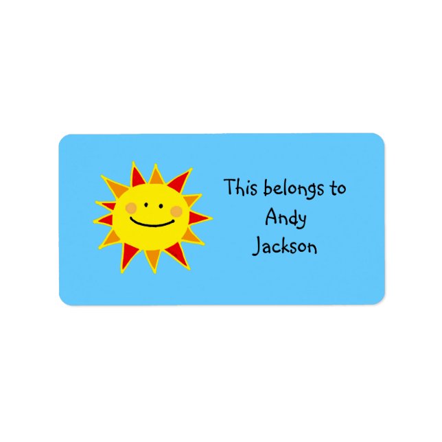 Etiqueta School Labels (sol) (Frente)