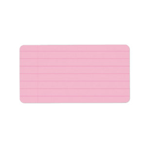 Etiqueta SCRIBBLES no NOTEPAPER Impressão da sua própria et