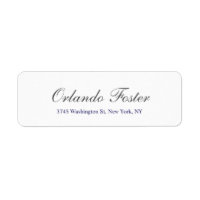 Script Branco de Cinza Clássica Profissional