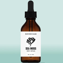 Etiqueta Sea Moss Skin Serum Labels