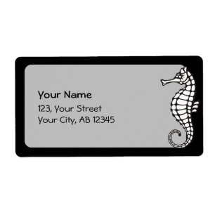 Etiqueta Seacavalo Branco