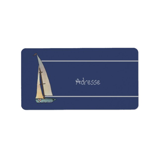 Etiqueta Segelschiff  (Frente)