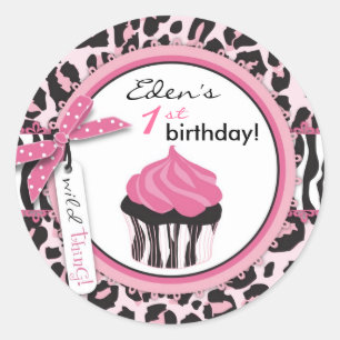Etiqueta selvagem do WP do cupcake