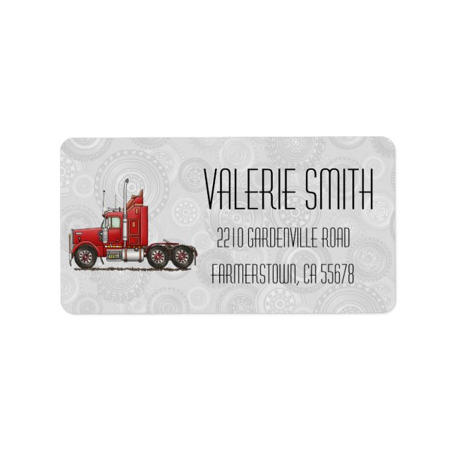 Etiqueta SemiCab Bonito (Frente)