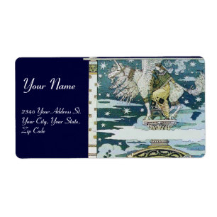 ETIQUETA SENHORA COM UNICORN