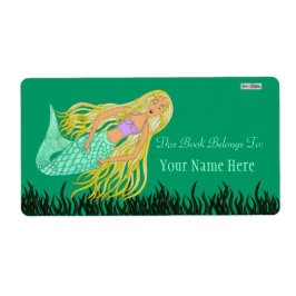 Etiqueta Sereia (Bookplate)