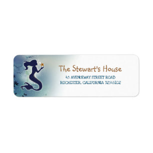 Etiqueta Sereia Sob O Mar