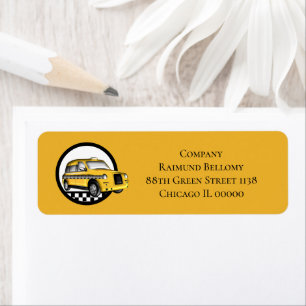 Etiqueta Serviço de Taxi