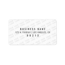 Etiqueta Seu logotipo aumenta e repete automaticamente