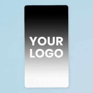 Etiqueta Seu logotipo e moderno gradiente de cor editável