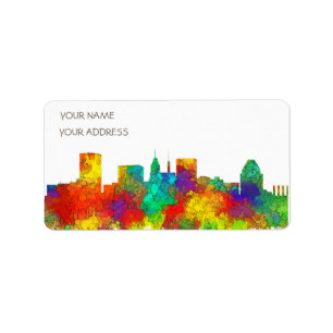 ETIQUETA SG DE BALTIMORE, MARYLAND -