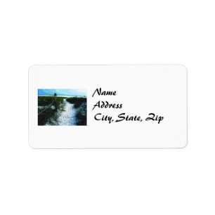 Etiqueta Siesta Keys Endereço Labels
