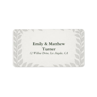 Etiqueta Silverleaf Elven Wedding