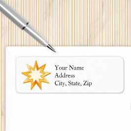 Etiqueta Símbolo Baha'i