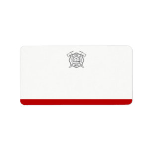 Etiqueta Símbolo Cruz Maltês Endereço do Vazio