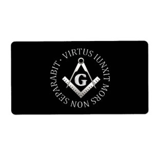 Etiqueta Símbolo de maçonaria