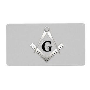 Etiqueta Símbolo de maçonaria