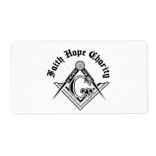 Etiqueta Símbolo de maçonaria