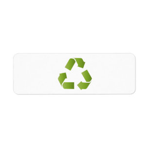 Etiqueta SÍMBOLO DO reciclar