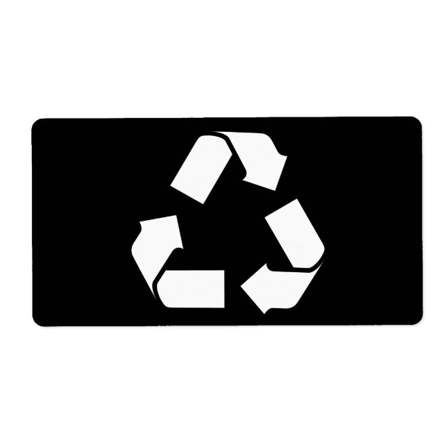 Etiqueta SÍMBOLO DO reciclar (Frente)