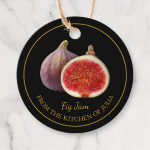 Etiqueta Simples Fig Jam Hang