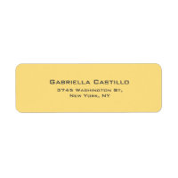 Simples Implante de Cor Amarelo Criativo