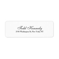 Simples Script Creative Plain White
