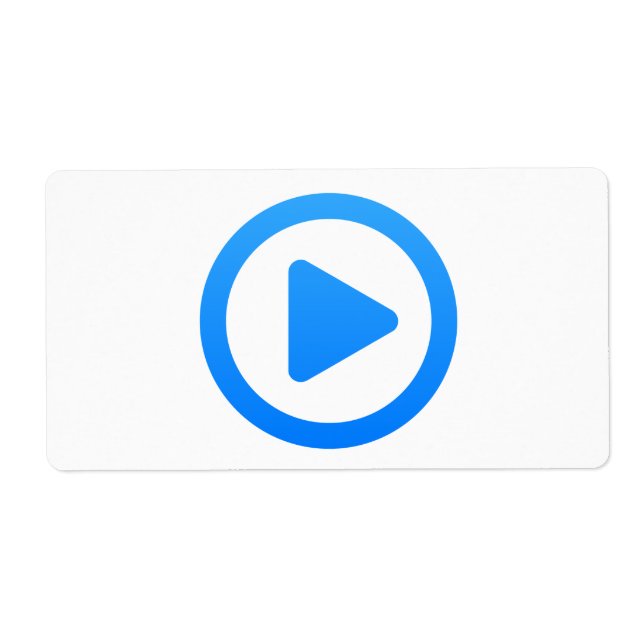 Etiqueta Sinal do Media Player (Frente)